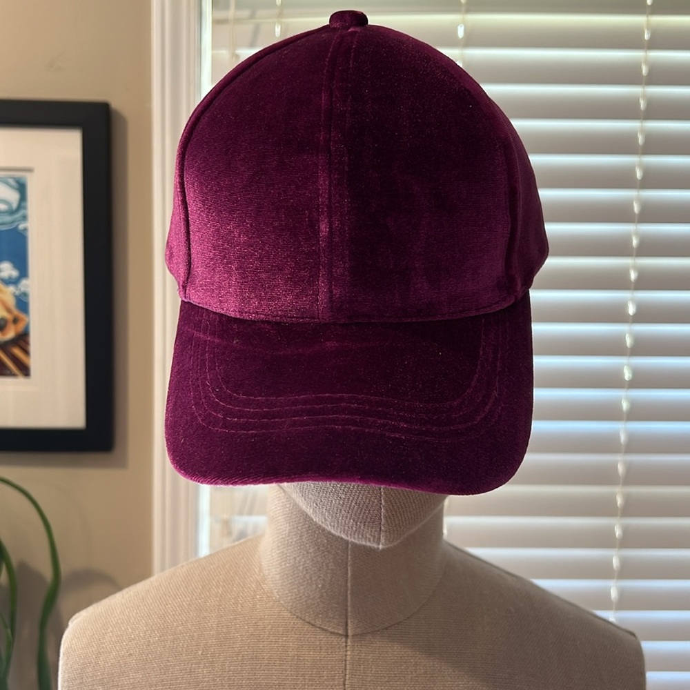 Velvet baseball hat - Picture 2 of 7